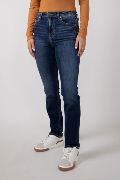 Silver Jeans High Rise Isbister Straight Jeans for Women