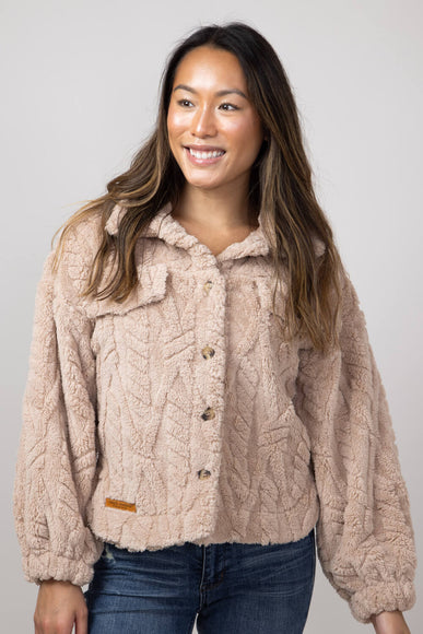 Simply Southern Jess Shacket for Women in Desert