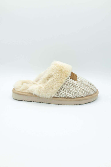 Simply Southern Open Slippers for Women in Tan