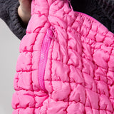 Simply Southern Quilted Puffer Hobo Bag for Women in Pink