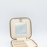 Simply Southern Small Jewelry Box Case in Almond