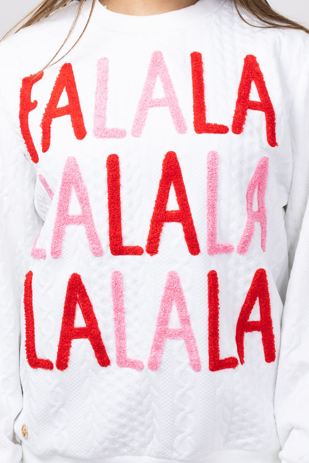 Fa la la la la sweater online