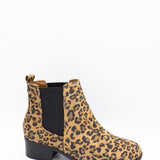 Soda Teapot Booties for Women in Leopard