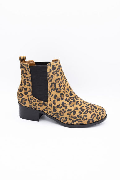 Soda Teapot Booties for Women in Leopard