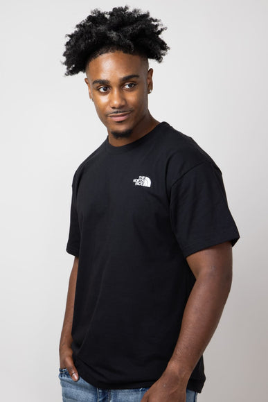 The North Face Box Fit T-Shirt for Men in Black