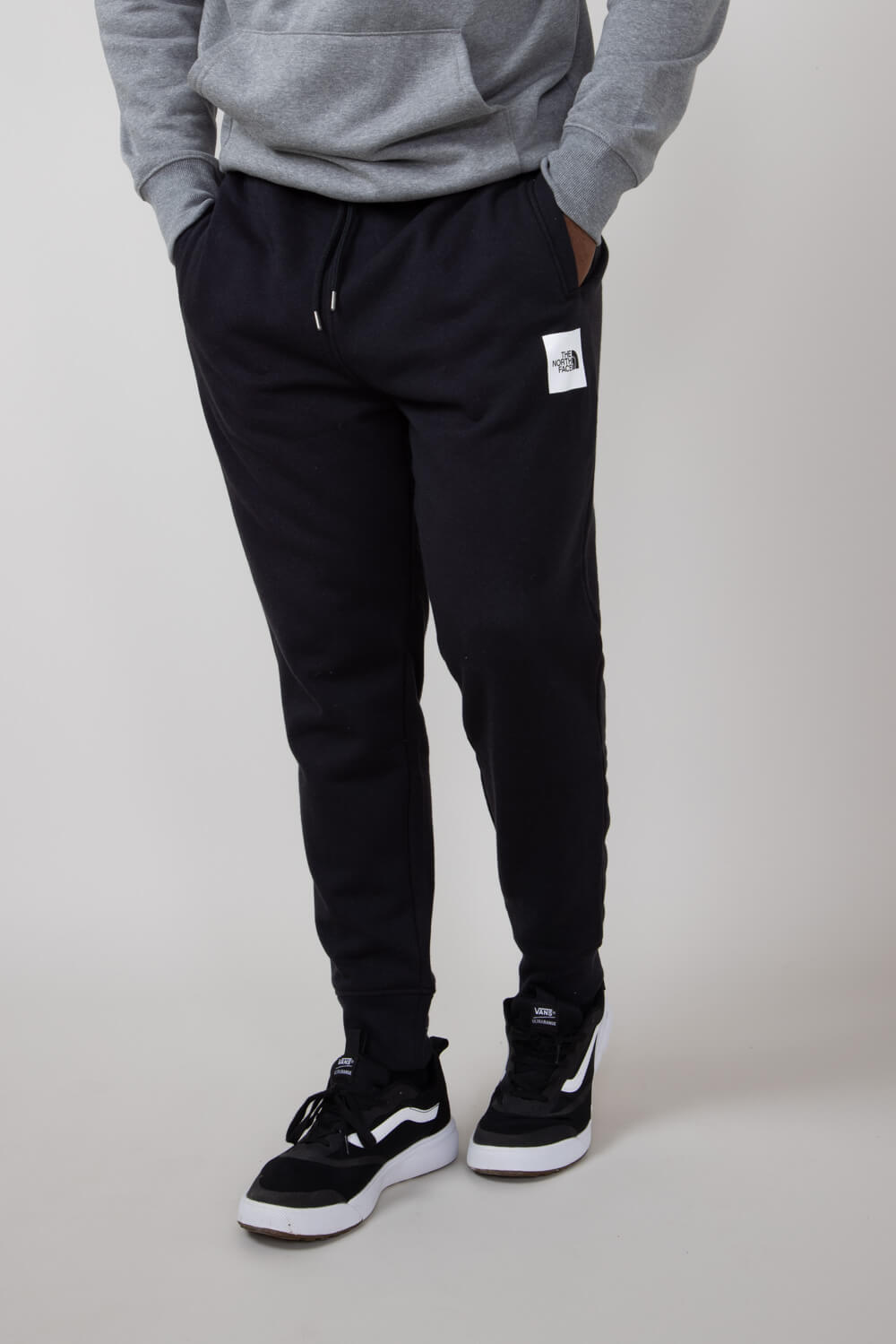 Mens black north face joggers online