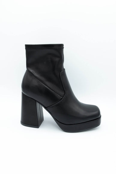 Top Moda East GoGo Booties for Women in Black