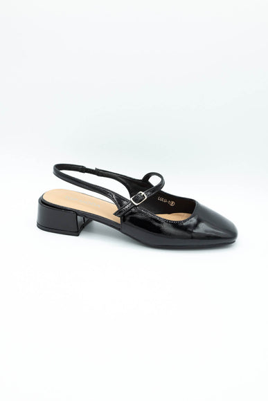 Top Moda Slingback Heels for Women in Black