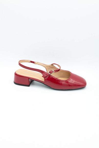 Top Moda Slingback Heels for Women in Red