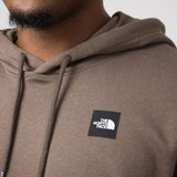 The North Face Box Logo Hoodie for Men in Brown