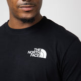 The North Face Box Logo T-Shirt for Men in Black