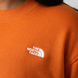 The North Face Evolution Fleece Sweatshirt for Women in Earthen Copper