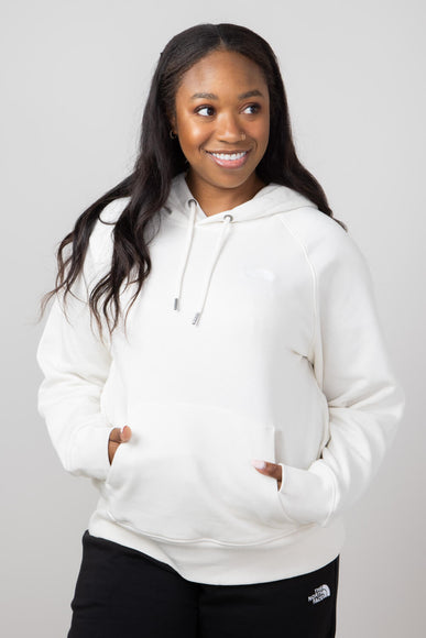 The North Face Evolution Hoodie for Women in White Dune