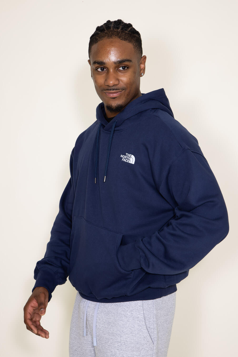 Navy Embroidered Hoodie by drew house on Sale