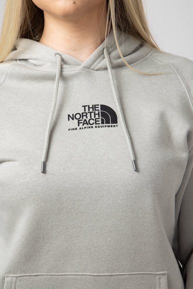 The North Face Fine Alpine Hoodie for Women in Clay Grey