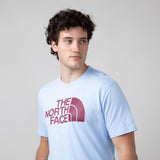 The North Face Half Dome T-Shirt for Men in Cornflower Blue