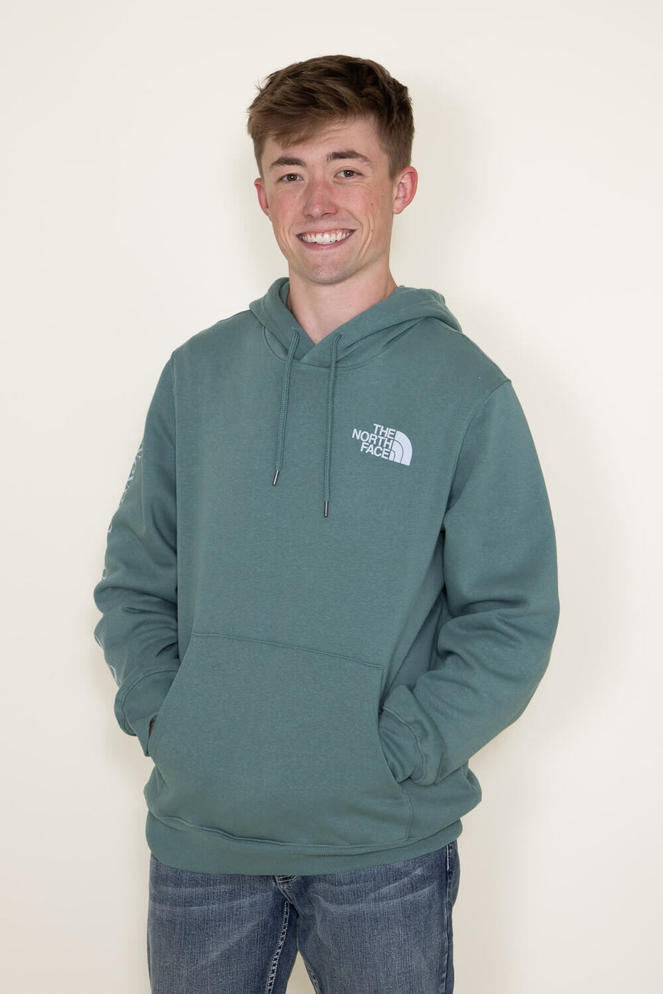 The North Face Places We Love Hoodie for Men in Green | NF0A811R