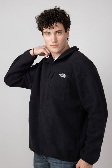 The North Face Yumiori Fleece Quarter Zip for Men in Black