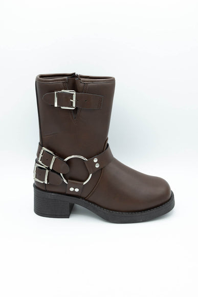 Top Moda Irene Booties for Women in Brown