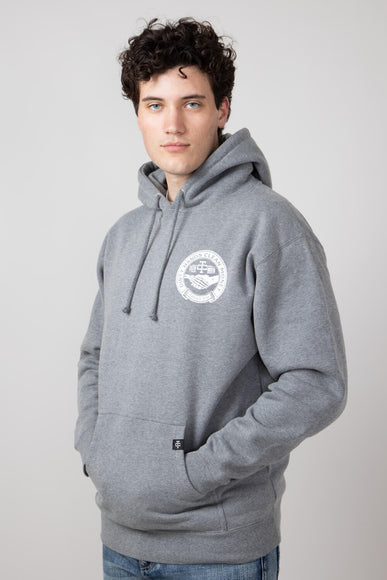 Troll Co. Haggler Hoodie for Men in Gun Metal Grey 