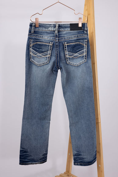 True Luck Boys 8-20 Ramsey Straight Stretch Jeans