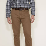 Union Lounge Chino Pants for Men in Chestnut