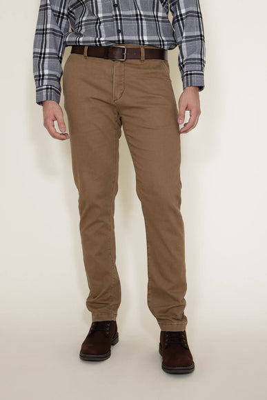 Union Lounge Chino Pants for Men in Chestnut