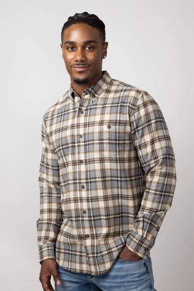 Weatherproof Vintage Brushed Flannel for Men in Mojave Desert