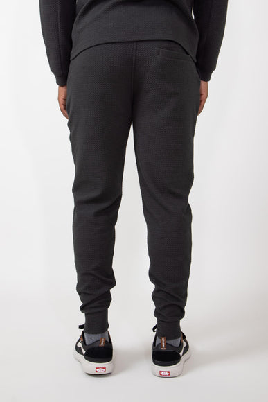 1897 Active Diamond Stretch Joggers for Men in Charcoal