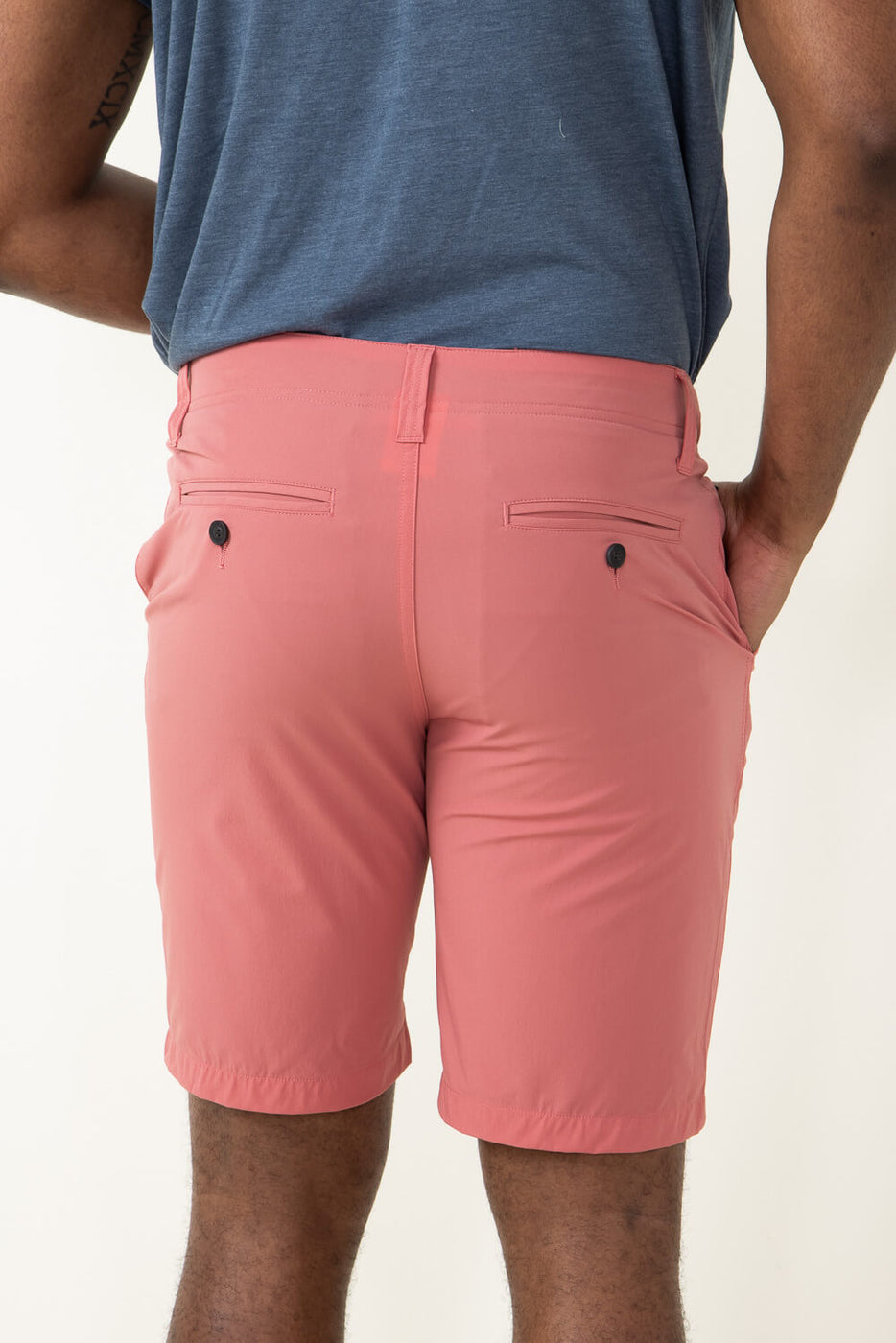 Flat Front Shorts for Men