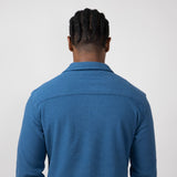 1897 Original Fleece Shirt Jacket for Men in Dark Blue