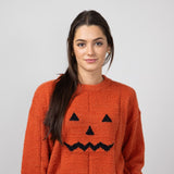 Pumpkin Sweater for Women in Orange | ATW15168-PUMPKINSPICE