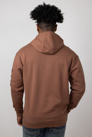 Ariat Rebar Graphic Hoodie for Men in Aztec Brown