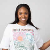 Billabong Vision of Paradise Oversized Graphic T-Shirt for Women in White