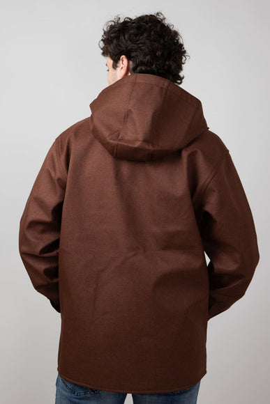 Carhartt Relaxed Fit Rain Defender Jacket for Men in Mocha