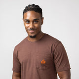 Carhartt Relaxed Fit Lightweight Pocket Tree T-Shirt for Men in Brown