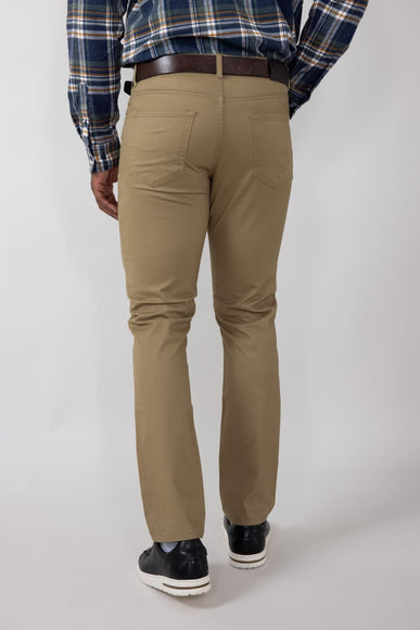 Copper & Oak Leaders Pants for Men in Suede Khaki