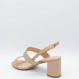 De Blossom Alba Strap Heels for Women in Nude