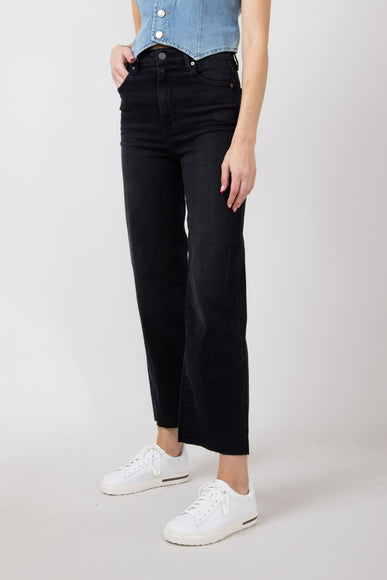 Hidden Tracey Wide Straight Jeans for Women in Black