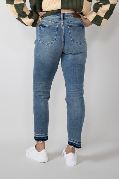 Judy Blue Mid Rise Boyfriend Jeans for Women