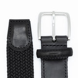 Stretch Elastic Belt for Men in Black