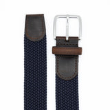 Stretch Elastic Belt for Men in Navy