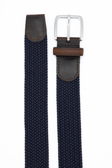 Stretch Elastic Belt for Men in Navy