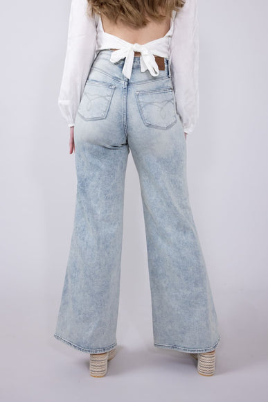 Judy Blue High Rise Retro Wide Leg Jeans for Women | 88867REG