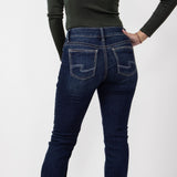 Silver Jeans Mid Rise Suki Slim Bootcut Jeans for Women