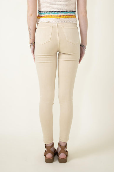 Judy Blue Garment Dyed Skinny Jeans for Women in Bone