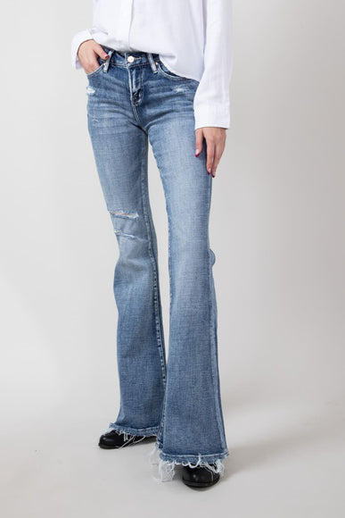 Mica Mid Rise Super Flare Jeans for Women