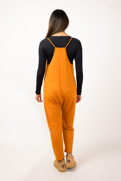  Outer Pocket Onesie for Women in Butterscotch 