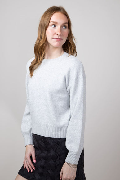 Crewneck Sweater for Women in Grey