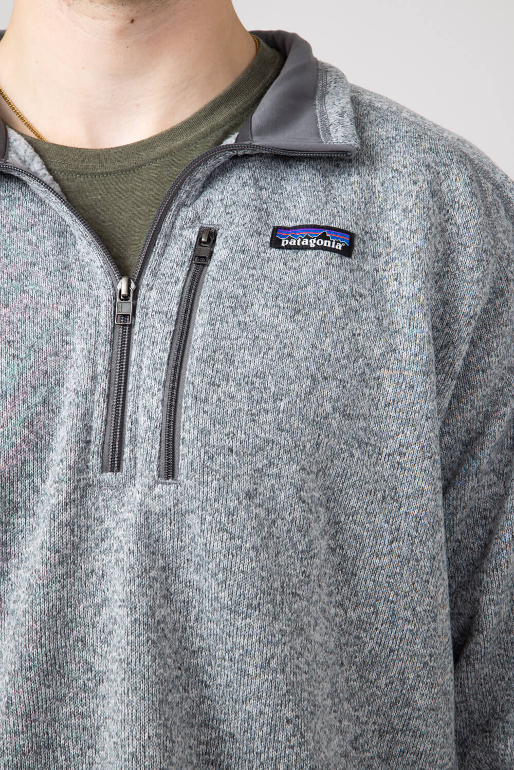 Gray patagonia pullover hotsell